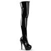 Pleaser - KISS3000 Bottes cuissardes à plateforme - Noir Product image